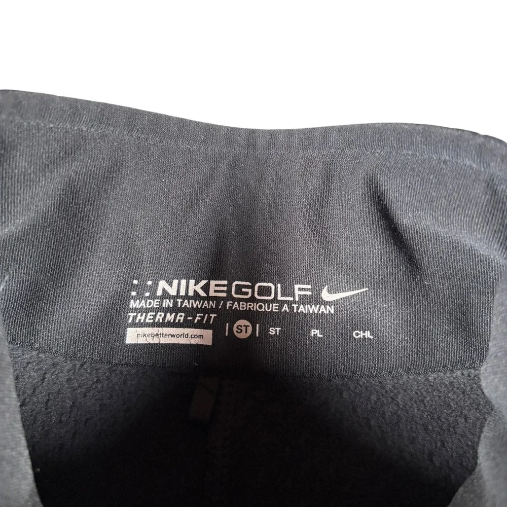 Nike Golf Vest Womens ST Black Therma-Fit Full Zip Sleeveless Jacket Gorpcore